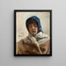 Ritratto - Joaquín Sorolla — quadro incorniciato alla parete