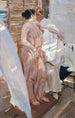 La robe rose - Joaquín Sorolla — vista dell’opera