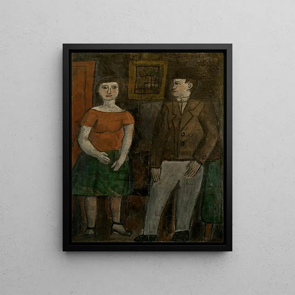 Numeri - Joaquín Torres-García — quadro incorniciato alla parete