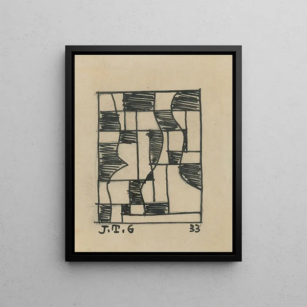 Formes - Joaquín Torres-García — quadro incorniciato alla parete