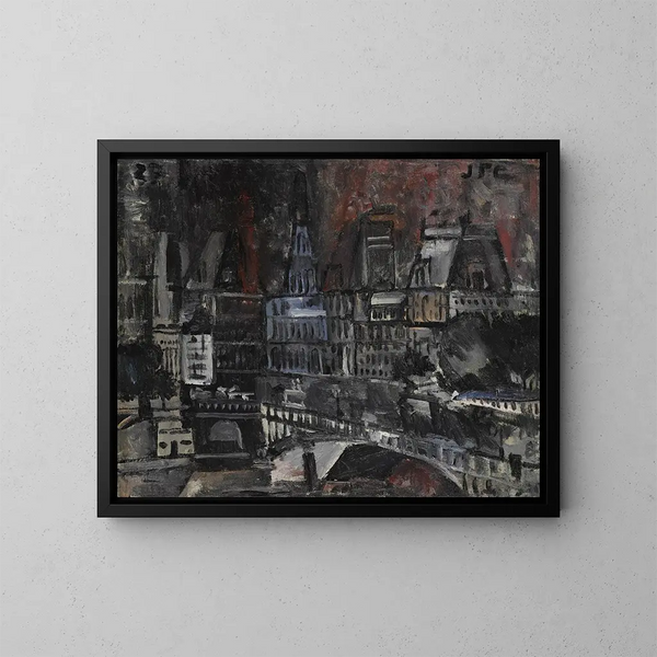 Hôtel de Ville Palais de Justice - Joaquín Torres-García — quadro incorniciato alla parete