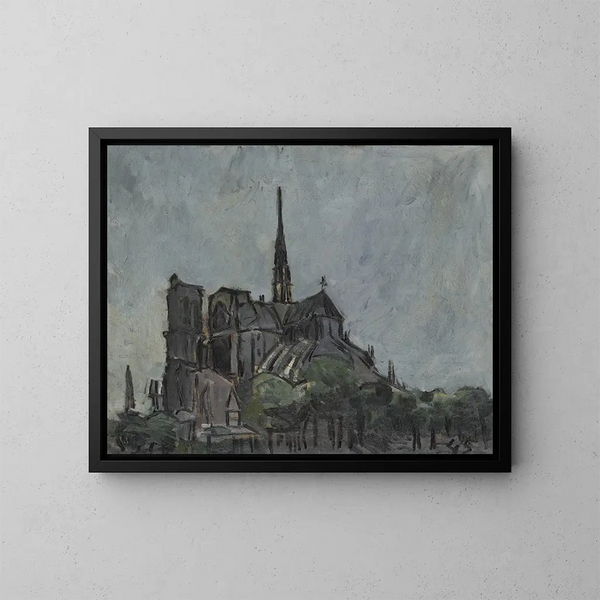Notre-Dame - Joaquín Torres-García — quadro incorniciato alla parete