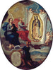 Il Padre Eterno che dipinge la Vergine di Guadalupe - Joaquín Villegas — vista dell’opera