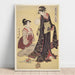 Riproduzione del dipinto Jôbon no zu - Immagine della classe superiore - Kitagawa Utamaro