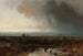 Paesaggio fluviale sotto un cielo tempestoso - Johan Barthold Jongkind — vista dell’opera