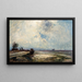 Paesaggio olandese - Johan Barthold Jongkind — quadro incorniciato alla parete