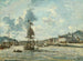 Entrée del porto di Honfleur - Johan Barthold Jongkind — vista dell’opera