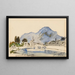 Environs di Grenoble - Johan Barthold Jongkind — quadro incorniciato alla parete