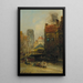 Haagse Veere Rotterdam - Johan Barthold Jongkind — quadro incorniciato alla parete