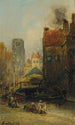 Haagse Veere Rotterdam - Johan Barthold Jongkind — vista dell’opera