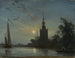 L'église d'Overschie - Johan Barthold Jongkind — vista dell’opera