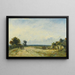 La Campagne nivernaise - Johan Barthold Jongkind — quadro incorniciato alla parete