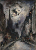 La Rue Saint-Séverin attuale 5e arrondissement - Johan Barthold Jongkind — vista dell’opera