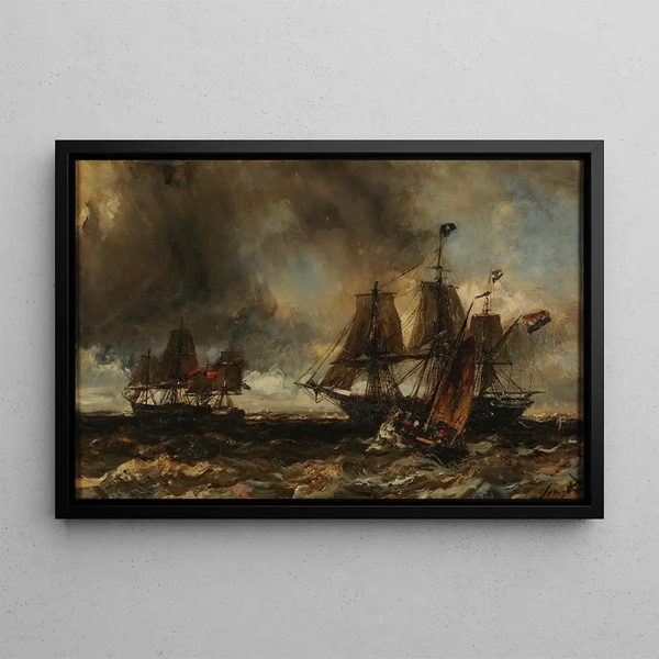 Le Grain - Johan Barthold Jongkind — quadro incorniciato alla parete