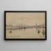Le Port de Marseille - Johan Barthold Jongkind — quadro incorniciato alla parete