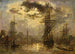 I mulini di Rotterdam - Johan Barthold Jongkind — vista dell’opera