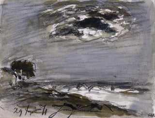 Marine par gros temps - Johan Barthold Jongkind — vista dell’opera