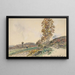Route Près de La Côte-Saint-André - Johan Barthold Jongkind — quadro incorniciato alla parete