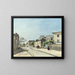Rue Notre-Dame, Parigi - Johan Barthold Jongkind — quadro incorniciato alla parete