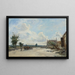 Rue Saint-Parize-le-Châtel vicino a Nevers - Johan Barthold Jongkind — quadro incorniciato alla parete