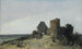 Rovine del castello di Rosemont - Johan Barthold Jongkind — vista dell’opera
