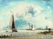 Bateaux à voile sur la Meuse - Johan Barthold Jongkind — vista dell’opera