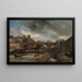 Le Pont Neuf - Johan Barthold Jongkind — quadro incorniciato alla parete