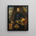 Charles XII 1682-1718 Re di Svezia - Johan David Swartz — quadro incorniciato alla parete