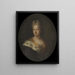 Princesse Sofia Charlotte - Johan David Swartz — quadro incorniciato alla parete