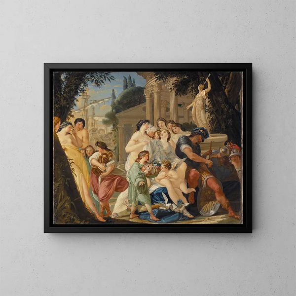 Scène dell'Antichità - Johan Fredrik Hörling — quadro incorniciato alla parete