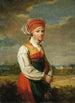 Jeune fille de Vingker - Johan Gustaf Sandberg — vista dell’opera