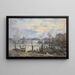 Le Leuvehaven nel porto di Rotterdam - Johan Hendrik van Mastenbroek — quadro incorniciato alla parete