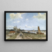 Le long du Trekvliet près du Geestbrug Voorburg - Johan Hendrik Weissenbruch — quadro incorniciato alla parete