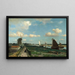 Le Trekvliet - Johan Hendrik Weissenbruch — quadro incorniciato alla parete