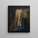 Jonas Alströmer 1685-1761 Capo divisione al Consiglio nazionale svedese del commercio Industriale - Johan Henrik Scheffel — quadro incorniciato alla parete