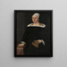 Barbara Barbro Cassiope 1610–1679 - Johan Johansson Aureller — quadro incorniciato alla parete