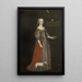 Beata Brahe 1599-1617 contessa - Johan Johansson Werner — quadro incorniciato alla parete