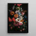 Nature morte avec un bouquet de fleurs - Johan Johnsen — quadro incorniciato alla parete