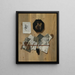 Trompe-l'œil - Johan Klopper — quadro incorniciato alla parete