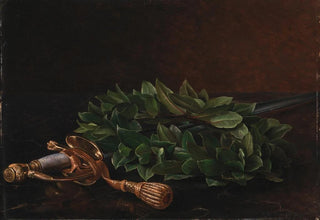 Johan Laurentz Jensen - En Krde Med Laurbrkrans.webp