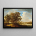 Paesaggio fluviale - Johan Pietersz Schoeff — quadro incorniciato alla parete