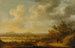 Paesaggio fluviale serale con escursionisti a riposo - Johan Pietersz Schoeff — vista dell’opera