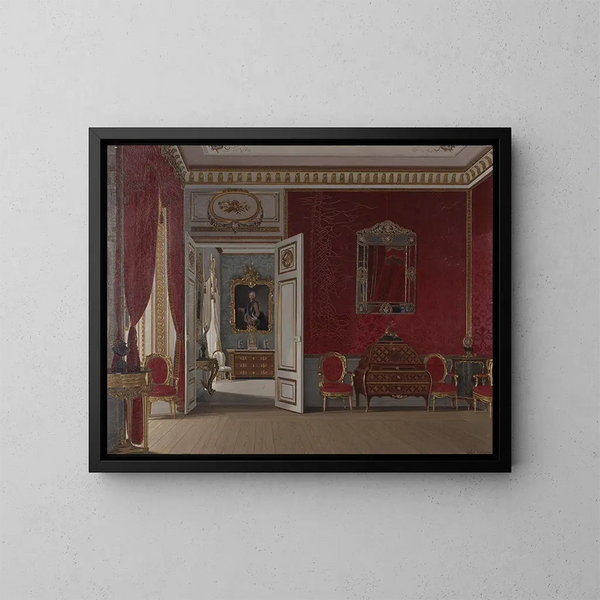 Château de Gripsholm - Johan Robert Nilsson — quadro incorniciato alla parete