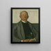 Kristian Zahrtmann il pittore danese - Johan Rohde — quadro incorniciato alla parete