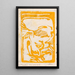 Composition astratta - Johan Thorn Prikker — quadro incorniciato alla parete