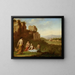 Nymphe se baignant - Johan van Haensbergen — quadro incorniciato alla parete