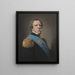 Ludwig Manderström 1806–1873 - Johan Vilhelm Gertner — quadro incorniciato alla parete