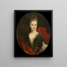 Anna Margaretha van Petcum 1676–1745 moglie di Johan Arnold Zoutman - Johan van Diest — quadro incorniciato alla parete