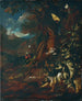 Paesaggio con rettili e insetti - Johann Adalbert Angermayer — vista dell’opera
