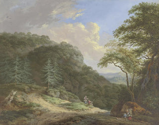 Johann Albrecht Friedrich Rauscher - Mountainscape.webp
